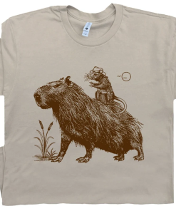 Capybara Shirt Rodent Shirts Funny Capybara Shirts…