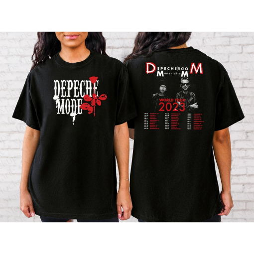 Depeche Mode 2023 Fall Tour Shirt, Depeche Mode Memento Mori Tour Sweatshirt, Depeche Mode Band Fan Shirt, Depeche Mode 2023 Concert Shirt