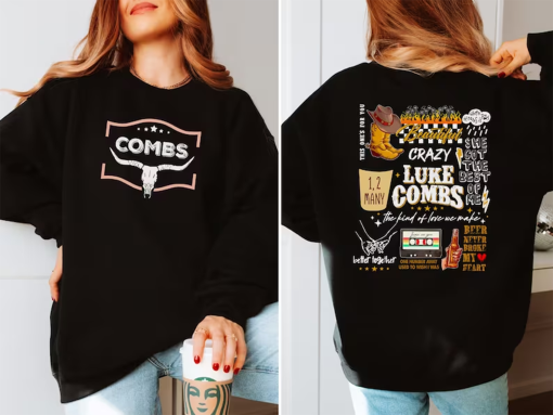 Combs Bullhead Sweatshirt, Country Music Sweatshirt, Combs World Tour 2023, Cowboy Combs, Combs Fan, Cowgirl Tee, Cowboy Hoodie, Combs