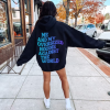 Vsco Hoodie Aesthetic Hoodie Hoodie With Words on Back Hoodie Back Design Back Design Hoodie Trendy Hoodies Brown Hoodies Tumblr Hoodie Hood