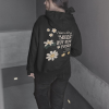 Oversized Hoodie Oversized Sweatshirt Words On Back Hoodie Aesthetic Hoodie Vsco Sweatshirt Gift For Her