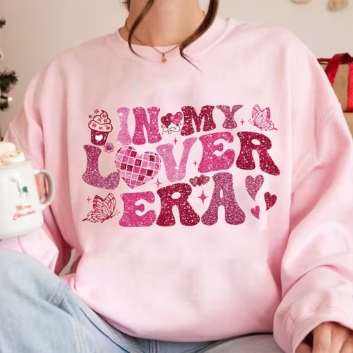 In My Lover Era shirt, Heart Valentine shirt, Valentines Day Sublimation shirt, Retro Valentine shirt,Loved Mama shirt, Love Vibes, Happy Valentine