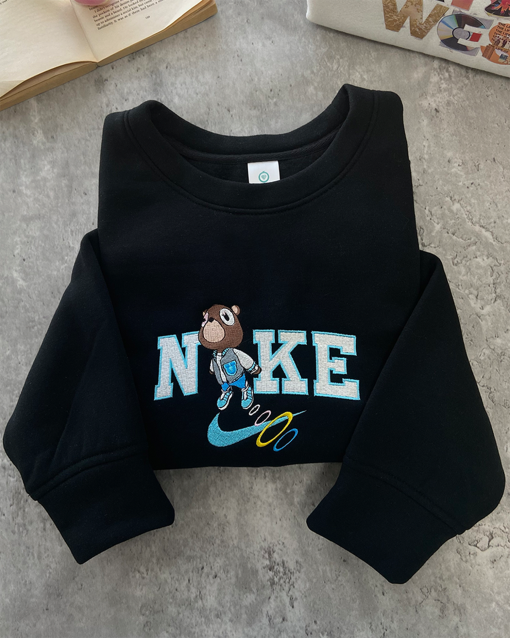 Bear Kanye – Embroidered Sweatshirt