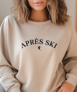 Apres Ski Sweatshirt, Retro Ski Sweater, Apres…