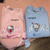 Custom W//all-E and E.v.e Embroidered Sweatshirts, Cartoon Eve and Wall-E  Trending Crewneck, Couple Shirt, Valentines Gift