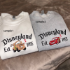 Custom W//all-E and E.v.e Embroidered Sweatshirts, Cartoon Eve and Wall-E  Trending Crewneck, Couple Shirt, Valentines Gift