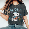 The Red Sn0py Eras Tour Sweatshirt, Swiftie Fan Shirt, Lover Midnights Folklore Shirt, Cute Cartoon Dog Eras Tour Albums Sweatshirt