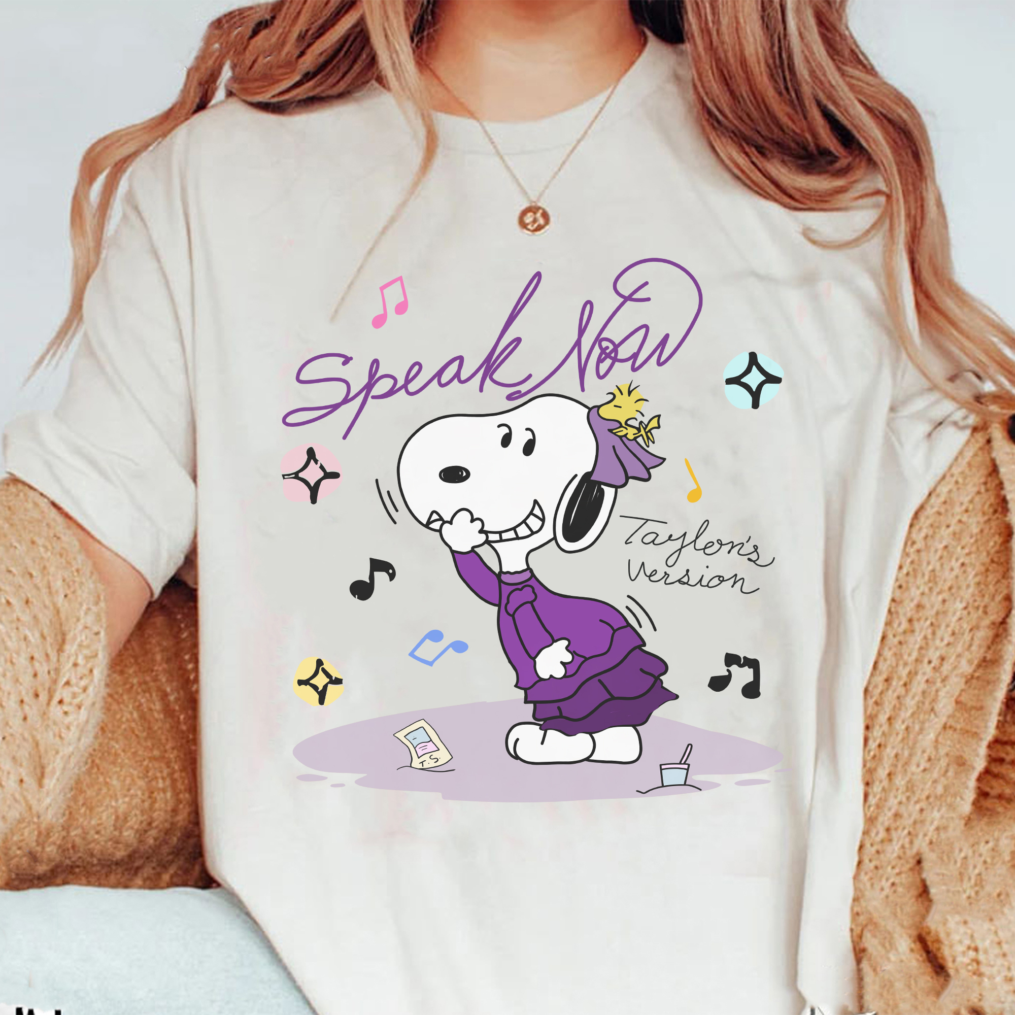 The Sn0py Reputation Eras Tour Sweatshirt, Swiftie Fan Shirt, Lover Midnights Folklore Shirt, Cute Cartoon Dog Eras Tour Albums Sweatshirt