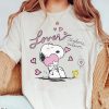 The Evermore Sn0py  Eras Tour Sweatshirt, Swiftie Fan Shirt, Lover Midnights Folklore Shirt, Cute Cartoon Dog Eras Tour Albums Sweatshirt