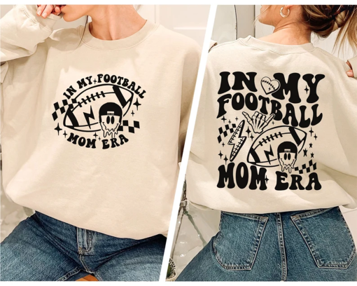 In My Football Mom Era Sweatshirt, Game Day Sweatshirt, Football Sweatshirt, Game Day Vibes, Game Day T-Shirt, Sports TShirt, Game Day Vibes