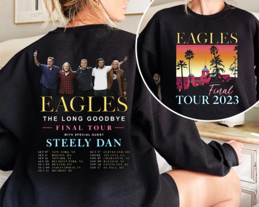 The Eagles 2024 Tour Shirt, Eagles Long Goodbye Tour 2024, The Eagles Band, The Eagles 2024 Tour Shirt