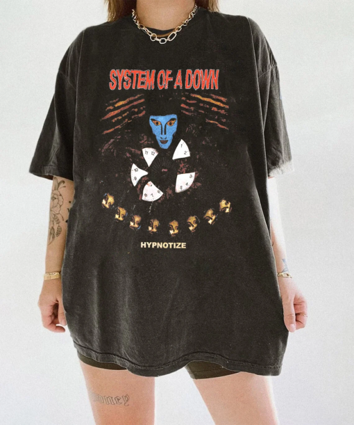 Vintage System Of A Down Rock Music Band, SOAD shirt – SOAD hoodie