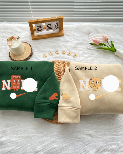 Pancake and Chocolate – Embroidered Shirt