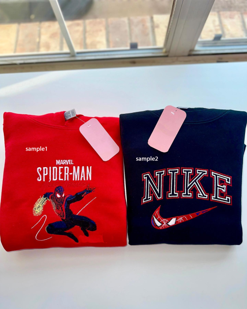 Spiderman Crewneck, Spiderman Sweatshirt, Spiderman embroidered sweatshirt, Vintage sweatshirts, No Way home sweatshirt, Birthday, Parker