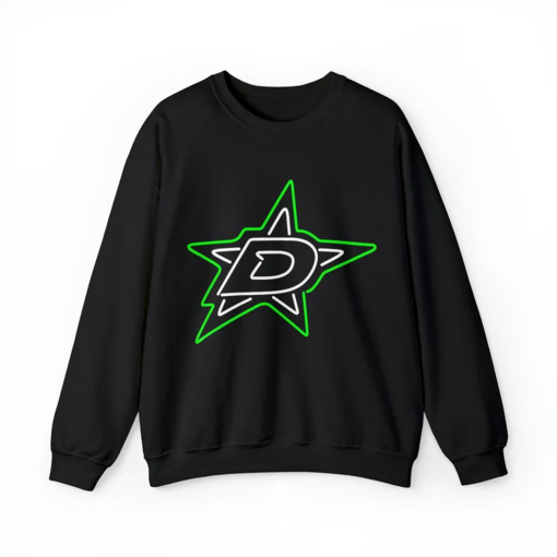 Dallas Stars Hockey Adult Unisex Crewneck Sweatshirt