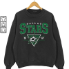 Dallas Stars Sweatshirt, Vintage Sweatshirt, NHL Sweatshirt, Hockey Shirt, Hockey Fan Shirt, Stars Hockey Fan Shirt Gift, Christmas Gift