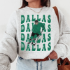 Dallas Stars Sweatshirt, Dallas Sports Fan Gift, Woman Hockey Fan Shirt, Hockey Team Retro Shirt, Vintage Style Dallas Hockey Hoodie