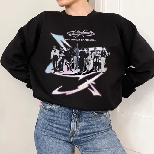 Ateez The World Ep.Fin Will Sweatshirt, Ateez Will Shirt, Ateez World Tour Shirt, ATEEZ Tour 2023 Kpop Ateez Hongjoong, Mingi, Yeosang