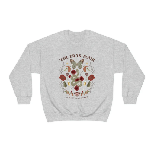 Retro Taylor The Eras Tour Sweatshirt, The Eras Tour, Taylor Swiftie Crewneck, Swiftie Tour Tee, Y2k TS The Eras Tour 2023 Midnights Hero