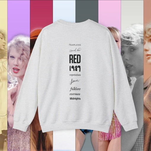 Taylor Swift Eras Tour Sweatshirt | Swiftie Concert Merch | Taylor Swift Eras Sweatshirt