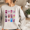 Diet Coke Sweatshirt, Christmas Diet Coke Sampler, Gift for Diet Coke Lover, Diet Coke bottles, Trendy Funny Sweatshirt for Christmas