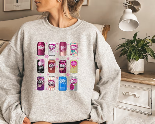 Dr Pepper Sweatshirt, Soda Can Sweater, Dr Pepper Soda Shirt, Soda Logo Tee, The Eras Tour Merch Tshirt, Dr Pepper Soda Crewneck Pullover