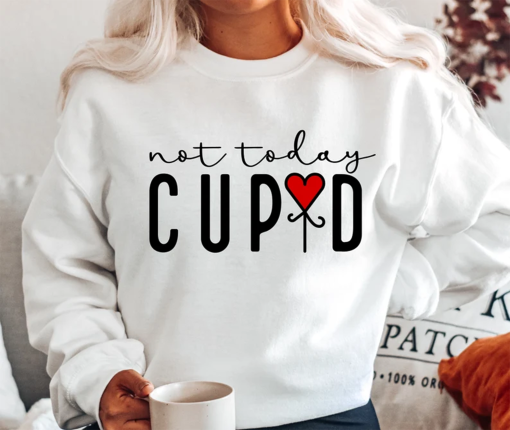 Not Today Cupid shirt, Funny Valentine shirt, Hello Valentine shirt Valentine’s Day, Love shirt, Heart shirt, Valentine shirt, Be Mine shirt