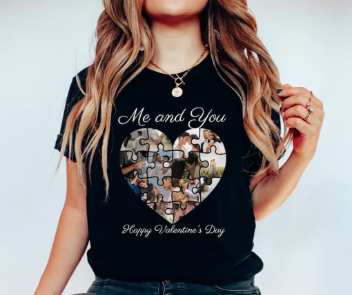 Me and You Happy Valentines’s Day Shirt,Custom Valentine Shirt,Personalized Shirt for Valentine,Custom Bootleg Rap Tee