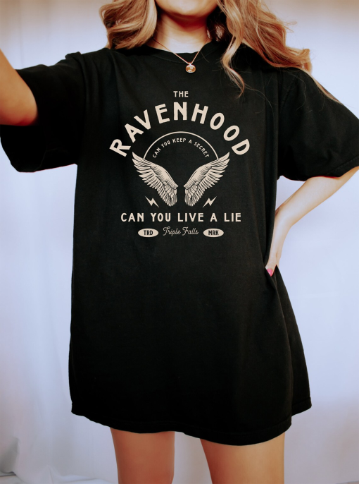 The Ravenhood, Comfort Colors T-Shirt, Ravenhood Book Shirt, Triple Falls, Raven Hood, Booktok, Book Series Shirt