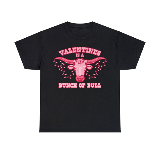 Anti Valentines day- Western-Inspired Valentine’s Day Shirt – Trendy Cowboy Romance Tee for Couples