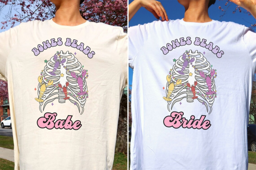 Mardi Gras Bachelorette Shirt Nola Bach Shirt Retro Bachelorette Party Tshirt Bridesmaid Bridal Shower Shirts Skeleton New Orleans Group