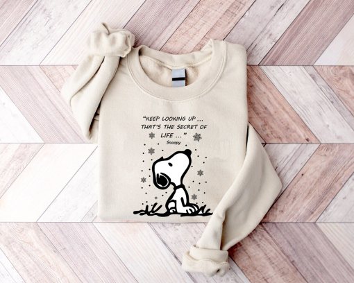 Keep Looking Up… That’s The Secret of Life – The Sn0oppy Shirt – Sn0oppy design svg | Sn0oppy Svg For Cricut | Sn0oppy Cut File