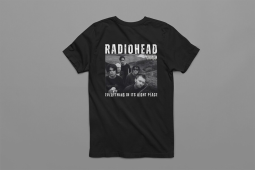 Radiohead Lyrics Shirt, Radiohead Concert T-Shirt for Men and Women, 90s Band T Shirt, Radiohead Band Shirt, Gift for Her, Gift for Him