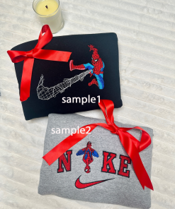 Custom Embroidered Spiderman Hoodies