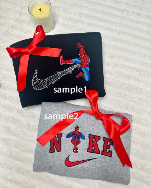 Custom Embroidered Spiderman Hoodies