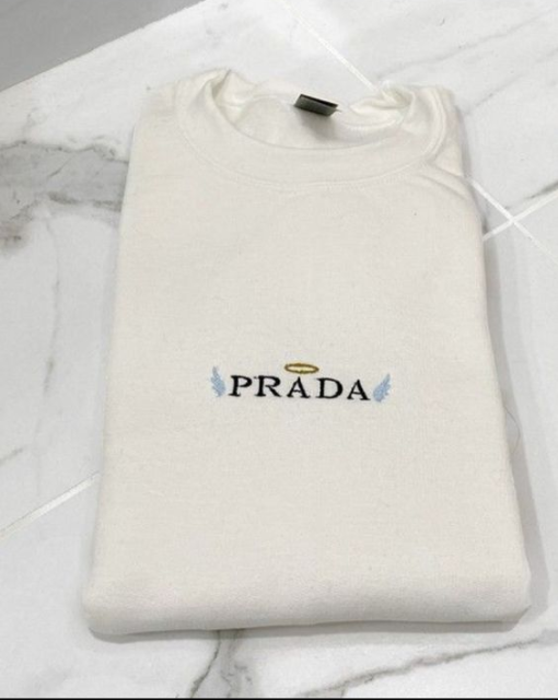 P.R.A.D.A Embroidered sweatshirt and Hoodie