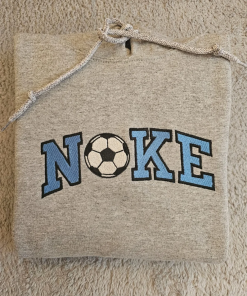 Embroidered Soccer Mom Sweatshirt, Game Day Soccer…