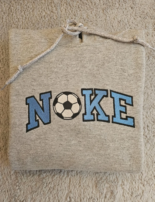 Embroidered Soccer Mom Sweatshirt, Game Day Soccer Hoodie, Girls Soccer, Soccer Mom, Soccer Gift Ideas, Comfort Colors Sweatshirt