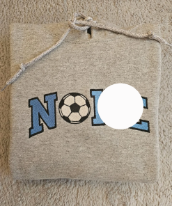 Embroidered Soccer Mom Sweatshirt, Game Day Soccer…