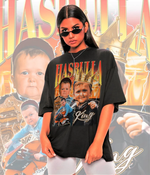 Retro King Hasbulla Shirt -King Hasbulla Tshirt,Hasbulla Homage Shirt,Hasbulla Sweatshirt,King Hasbulla Funny Shirt,Hasbulla Crewneck