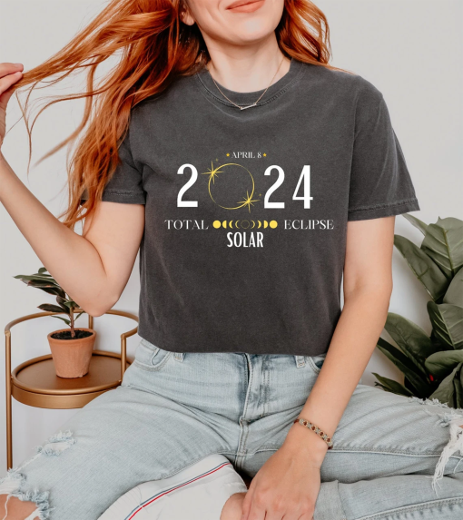 Total Solar Eclipse 2024 T Shirt, America Totality, Solar Eclipse Souvenir Gift, April 8th 2024, Path Of Totality Shirt, Sun And Moon Shirt