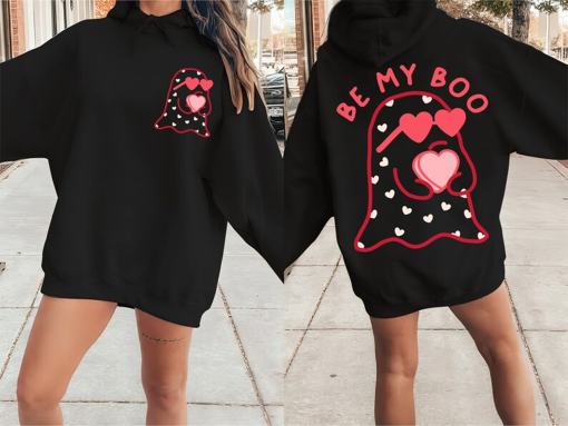 Be My Boo Sweatshirt, Ghost Sweater, Valentines Day Hoodie, XOXO Sweatshirt, Trendy Funny Valentines Day, Cute Be My Boo Sweater, Valentines