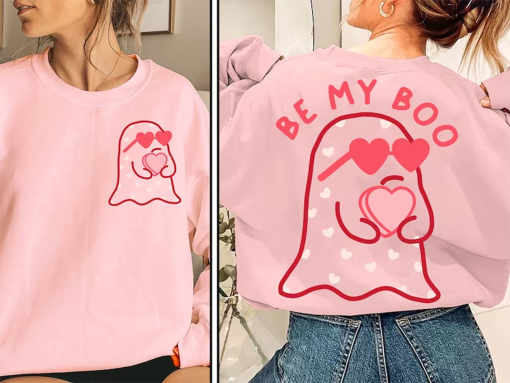 Be My Boo Sweatshirt, Ghost Sweater, Valentines Day Hoodie, XOXO Sweatshirt, Trendy Funny Valentines Day, Cute Be My Boo Sweater, Valentines