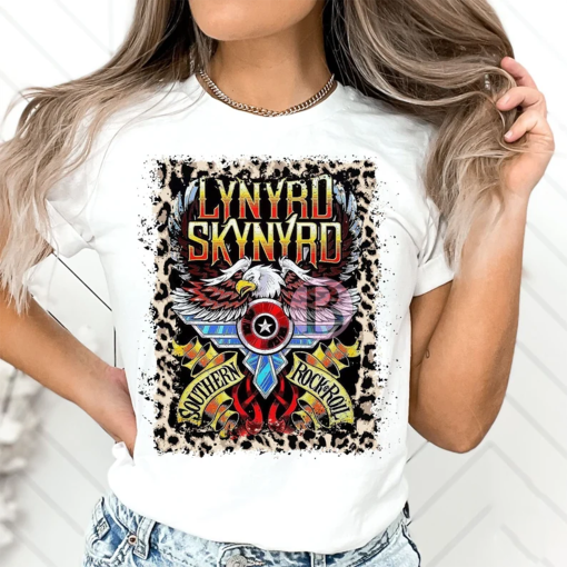 Leopard Lynyrd Skynyrd shirt  download