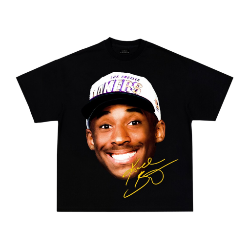 Kobe Bryant Los Angeles Lakers Draft Day Face T-Shirt