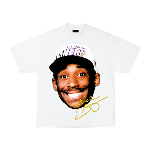 Kobe Bryant Los Angeles Lakers Draft Day Face T-Shirt