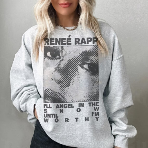 Renee rapp angel retro Shirt, Snow Angel Merch Shirt, Reneé Rapp Shirt, Sweatshirt, hoodie