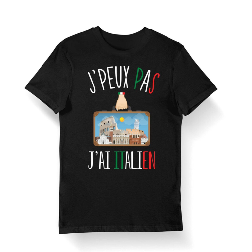 Italian | I can’t I have Italian | Bio Men’s Children’s T-shirt and Baby Body /Fun / Funny Student Collection