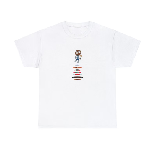 Kan West Graduation T-shirt, The College Dropout, Graduation Bear, Gift for