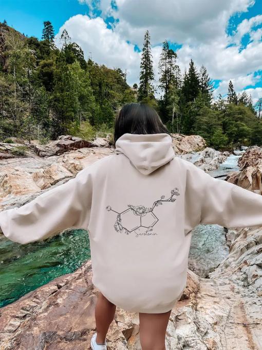 Mental Health Hoodie, Serotonin , Mental Health Gift, Women Mental Health, Positive Vibes, Funny Mental Health, Positive Hoodie